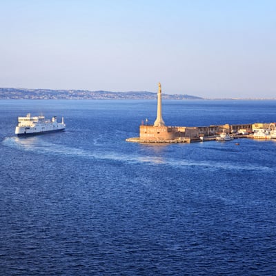 Strait of Messina, Italy cruise port